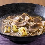 めん房本陣 - 鴨南蛮そば