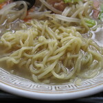 グリル 千里 - タンメンの麺