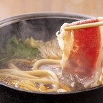 めん房 本陣 - 能登牛すき焼き鍋うどん