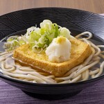 めん房本陣 - 生厚揚げうどん