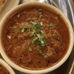 ネパールステーション - キーマカリコルマ。マトンの旨みたっぷり