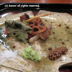 滋味 康月 - 2012/12再訪  ランチ「康月膳」花 6品＋ご飯