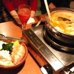 カラカラ - 唐から鍋とサラダ