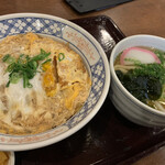 Mendokorokawabe - カツ丼、ミニうどん