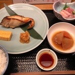 Nishiazabukion - 銀鱈の粕漬け（焼き魚定食）