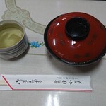 甘党ゆかり - ぜんざいと熱っっっいお茶