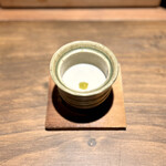 薪鳥新神戸 - あおさの茶碗蒸し