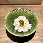 薪鳥新神戸 - 土鍋鶏そぼろご飯 生姜とかんずり