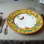 ラ・クロッシュ - お皿はエルメス