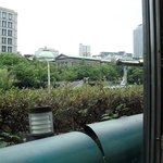 テーブルからの景色