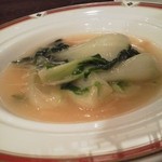 旬遊紀 - チンゲン菜とホタテ貝の煮物