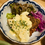奈良 オモテナシ食堂 - メインのサワラのタルタル