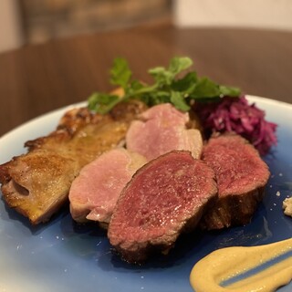Charcoal-grilled platter made with specially selected Japanese beef ☆ The best value for money!