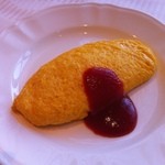 焼き立てオムレツ