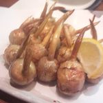 くわいの唐揚げ　目が出ますように！