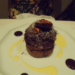 サリュー - 栗のムースと、チョコレートのシュークリーム