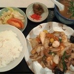 美也古亭 - 八宝菜定食　1,030円