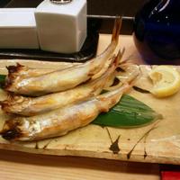 おたる政寿司 新宿店 - ししゃも焼き