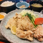 かっぱ亭 - 塩鶏唐揚げ定食