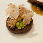 AZUR et MASA UEKI - 白トリュフで香りも補填。