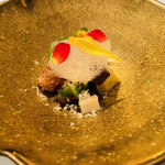 AZUR et MASA UEKI - チーズの香りも旨味を引き出してくる。