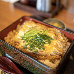 行徳 砂場 - かつ丼 上