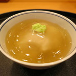 と村 - 蕪 と 若狭グジの葛蒸し　(2012/12)