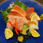 くずし和食 花菜 - 2021年の｢花菜コース｣豪華お造り盛り合わせ