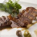 Vin de Reve - 豚肉の甘みを味わう『秋田産豚ロースのロースト』