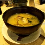 回転寿司 みさき - あさり味噌汁