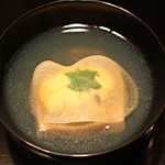 日本料理　百屋 - 牡蠣のしんじょうと胡麻豆腐