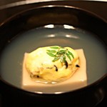 日本料理　百屋 - 牡蠣のしんじょうと胡麻豆腐
