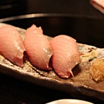 日本料理　百屋 - 握りに見立てた生鰤大根