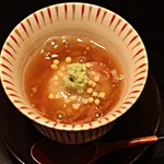 日本料理　百屋 - かぶら蒸し　生ハムあんかけ