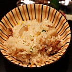 日本料理　百屋 - 御飯おかわり。おこげありますvv