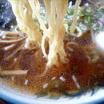 味の清ちゃん - しょう油ラーメンの麺