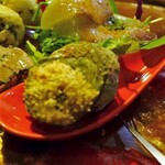 イルクオーレ ピアットスズキ - シェフお任せ前菜盛合せ４種