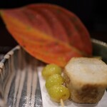 鳥田中 - 海老芋の美味しさに悶絶(>_<)   2Lサイズの銀杏も◎