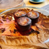 アグリスケープ - 季節のフィナンシェ。今回は栗