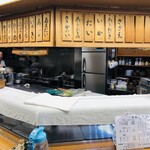 お食事処 ふの - お寿司屋さんみたいなカウンター席