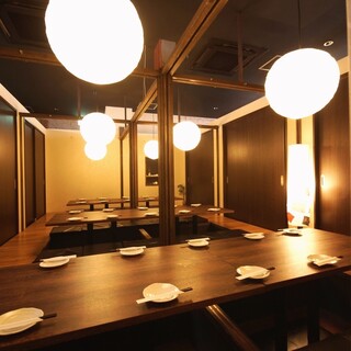 【個室完備】2名～80名様！用途に合わせて選べる！