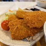 ととや - 揚げもの定食(アジフライ)