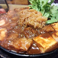 太田なわのれん - 特上ぶつ切り牛鍋