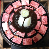 太田なわのれん - 特上ぶつ切り牛鍋