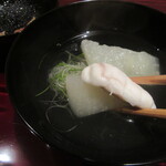 銀座 しのはら - 河豚の出汁が濃い