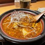 宮崎地鶏炭火焼 車 - 鶏麻婆豆冨御膳　1000円