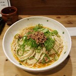 博多串焼 びんちょうや - 汁無し坦々麺(大盛)　600円