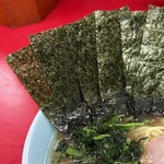 末広家 - 海苔増しは5枚100円。
