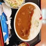 mangetsushokudou - やぎカレー　¥1,100-