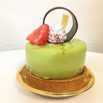 パティシエ・エイジ・ニッタ - タルトショコラ フランボア ピスタチオ